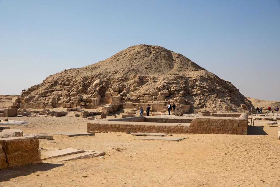 Die Pyramide von Unas in Sakkara